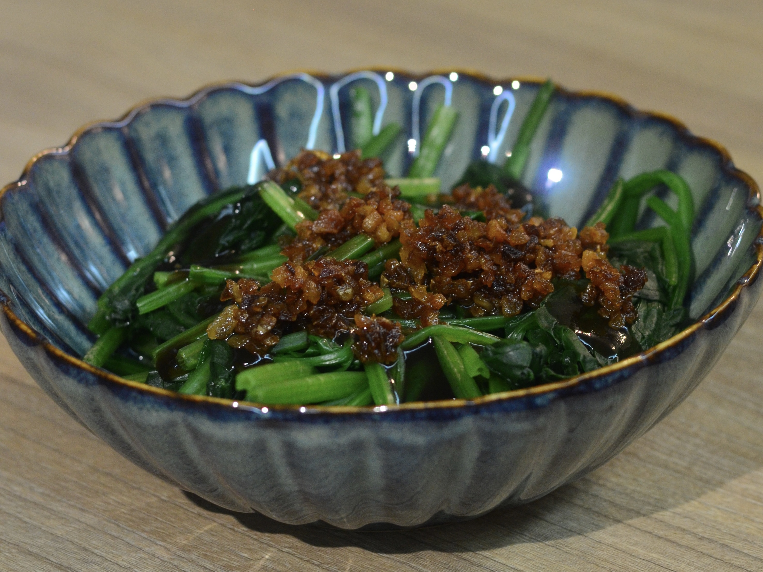 Fresh Pantry Recipes: Spinach with Oyster Sauce